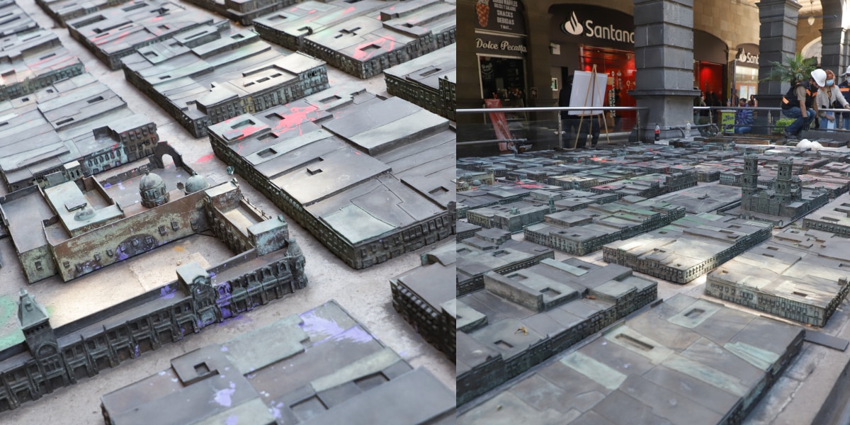 ¿Cuánto mide el Centro Histórico de Puebla?