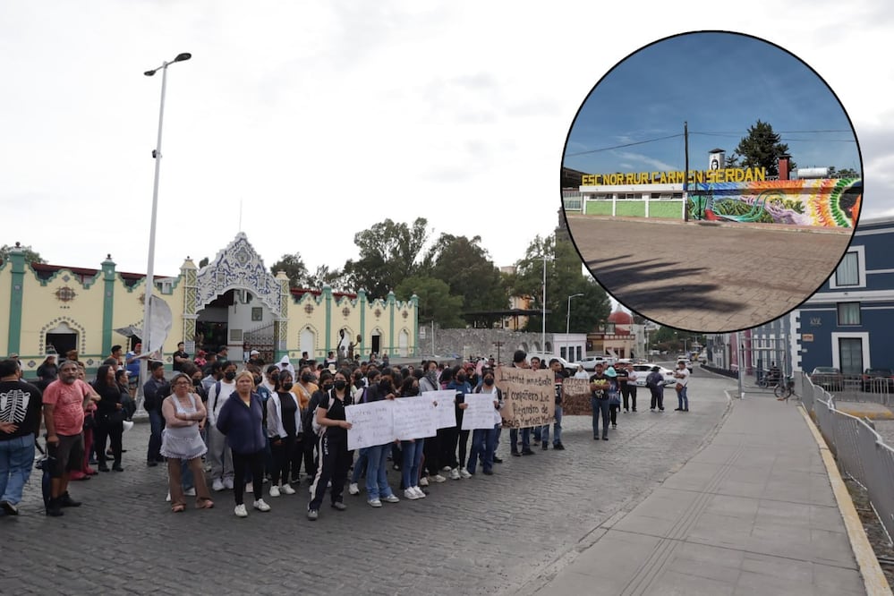La Normal Rural “Carmen Serdán” de Teteles permanece en el centro de la polémica | Foto: EsImagen / Google Maps