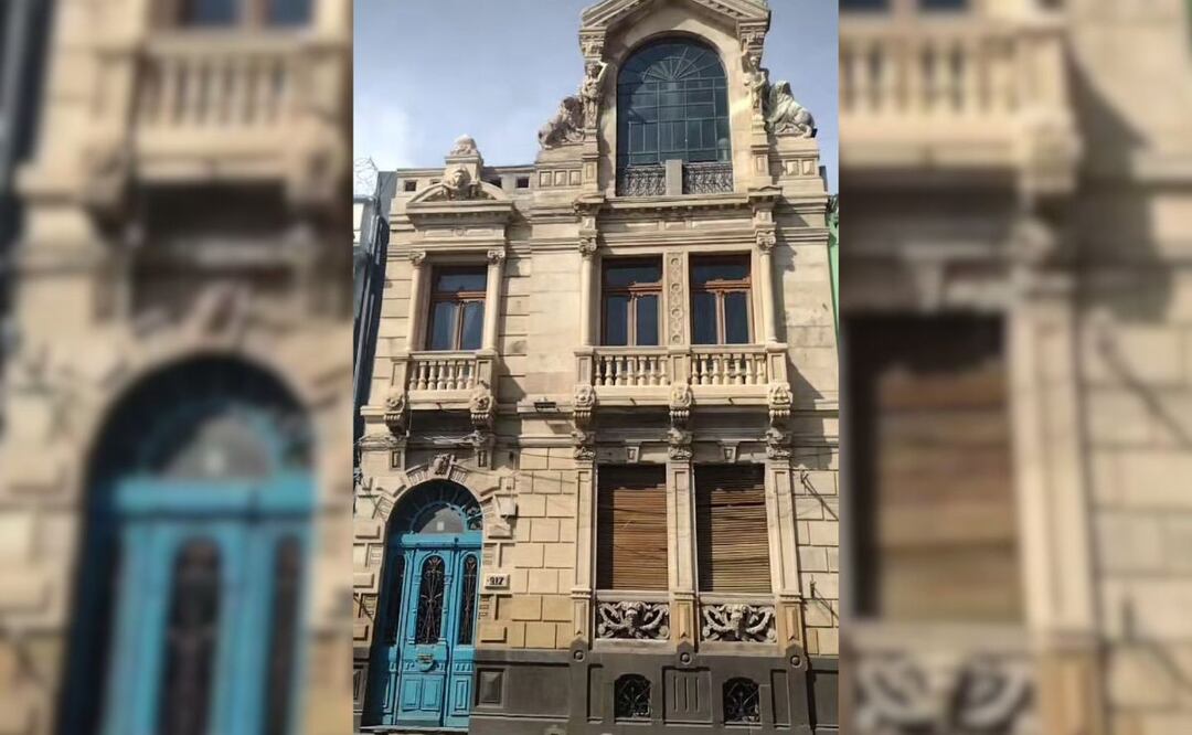 En avenida Reforma 917 sigue en pie esta majestuosa casona | Foto: TikTok José R.Rovpin