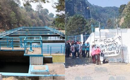 Bloquean válvulas en presa de Puebla y dejan sin agua a veracruzanos