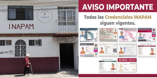 ¿En qué casos se puede tramitar la renovación de la tarjeta del Inapam?