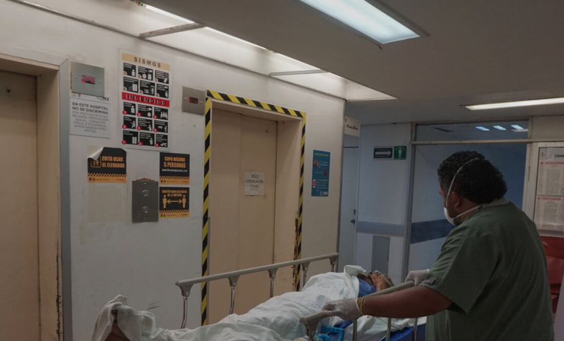 La sexta ola de Covid-19 ocasiona una mayor demanda de atención en hospitales de Puebla | Foto: Agencia Es Imagen para El Universal Puebla