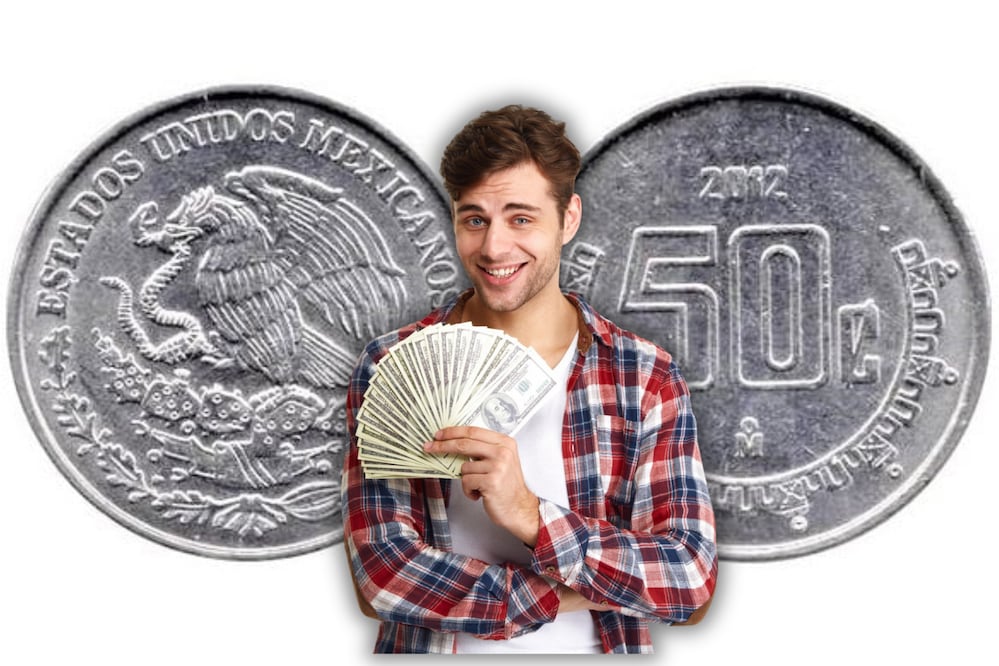 Hay monedas de 50 centavos valiosas para los coleccionistas | Foto: Foronum / Freepik