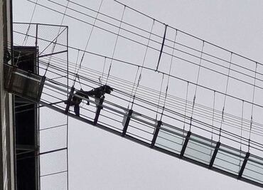 Clausuran puente Sky Bridge de Palmas Plaza