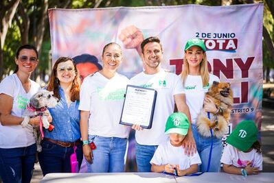 Tony Gali reafirma compromiso con el bienestar animal