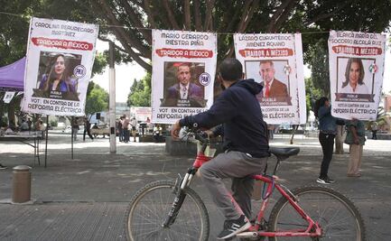 Traidores a la patria. Cuelgan carteles en el centro de Puebla
