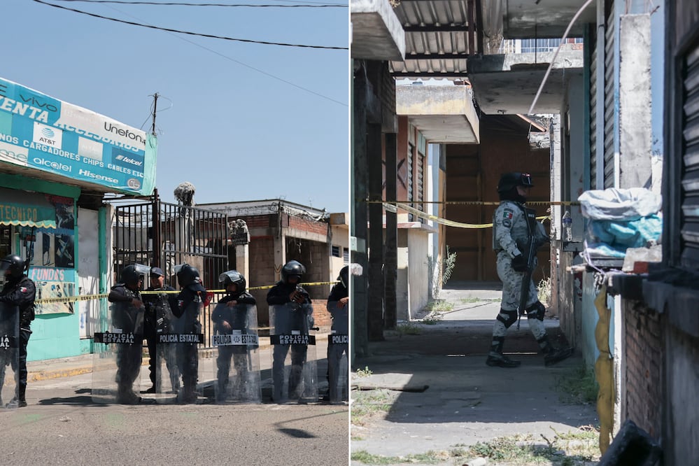Una fosa con restos humanos fue encontrada en el mercado Morelos | Foto: EsImagen