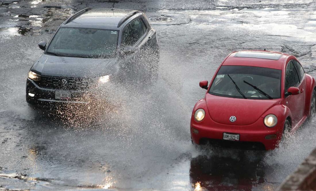 Las lluvias continuarán en la capital | Foto: Agencia Es Imagen para El Universal Puebla