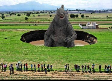 Socavón Puebla: ¡Ya tiene cumbia y memes!