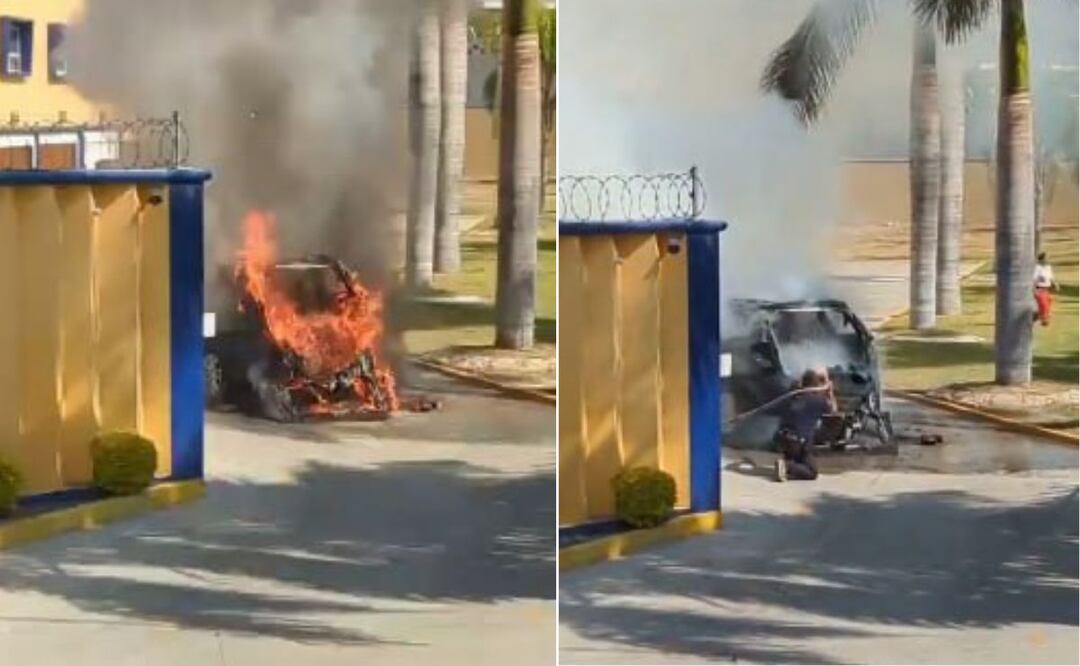 Eventos desafortunados como un incendio se registraron en moteles de Puebla | Foto: Captura Redes Sociales