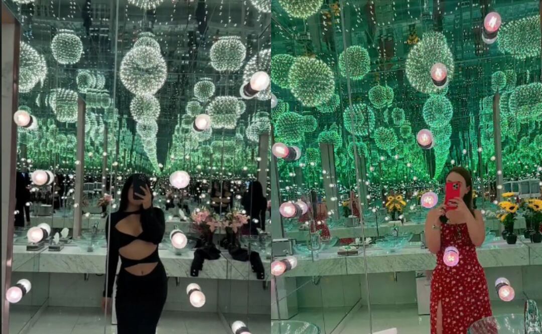 En Puebla hay un baño viral por lo bonito que es | Foto: Tiktok @lilianaroest / @barbdcy