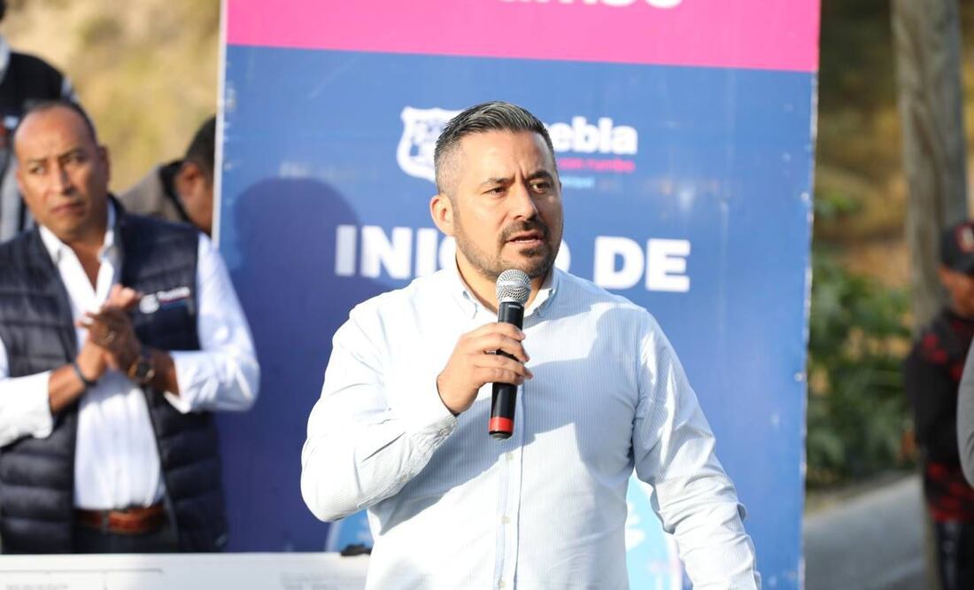 Adán Domínguez anunció los cambios en el gabinete municipal | Foto: Ayuntamiento de Puebla