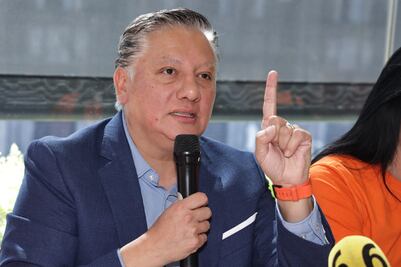 Él es Fernando Morales Martínez, candidato de Movimiento Ciudadano a la gubernatura de Puebla