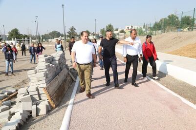 Avanzan obras de rehabilitación en los campos deportivos Texcoco
