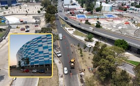 Gobierno de Puebla realiza mantenimiento alrededor del Estadio Cuauhtémoc