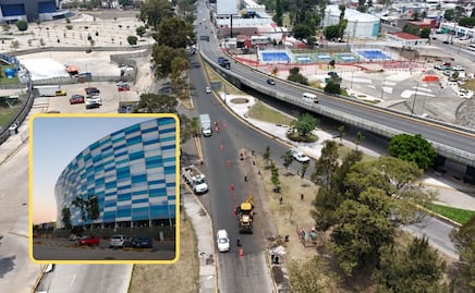 Gobierno de Puebla realiza mantenimiento alrededor del Estadio Cuauhtémoc