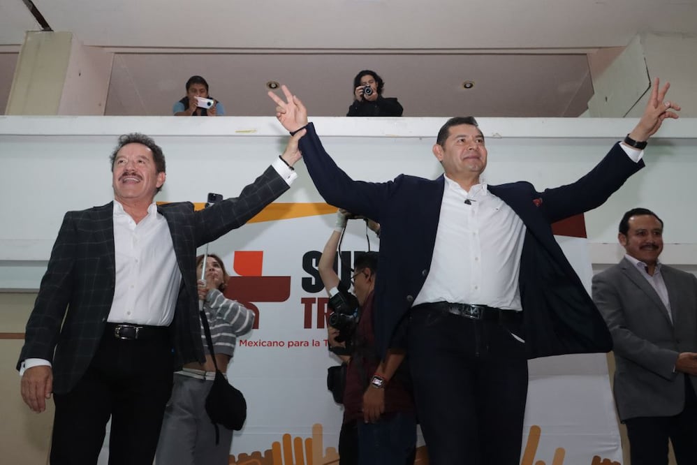 Nacho Mier reunió a sus simpatizantes para apoyar a Alejandro Armenta | Agencia Es Imagen para El Universal Puebla