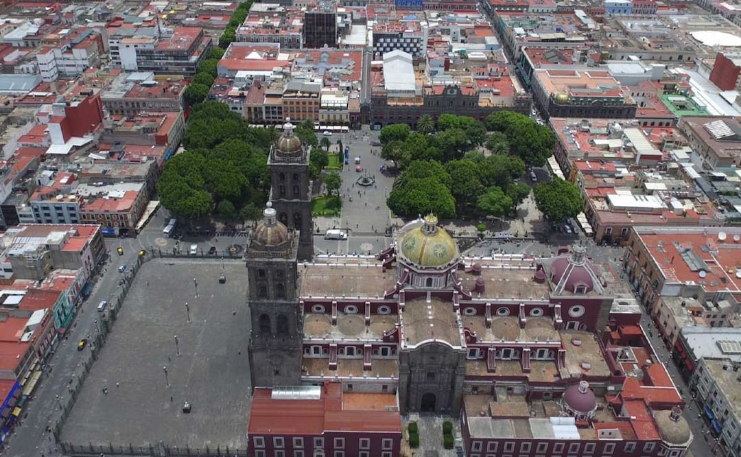 El centro de Puebla es toda una obra perfecta | foto: agencia Es Imagen para El Universal Puebla