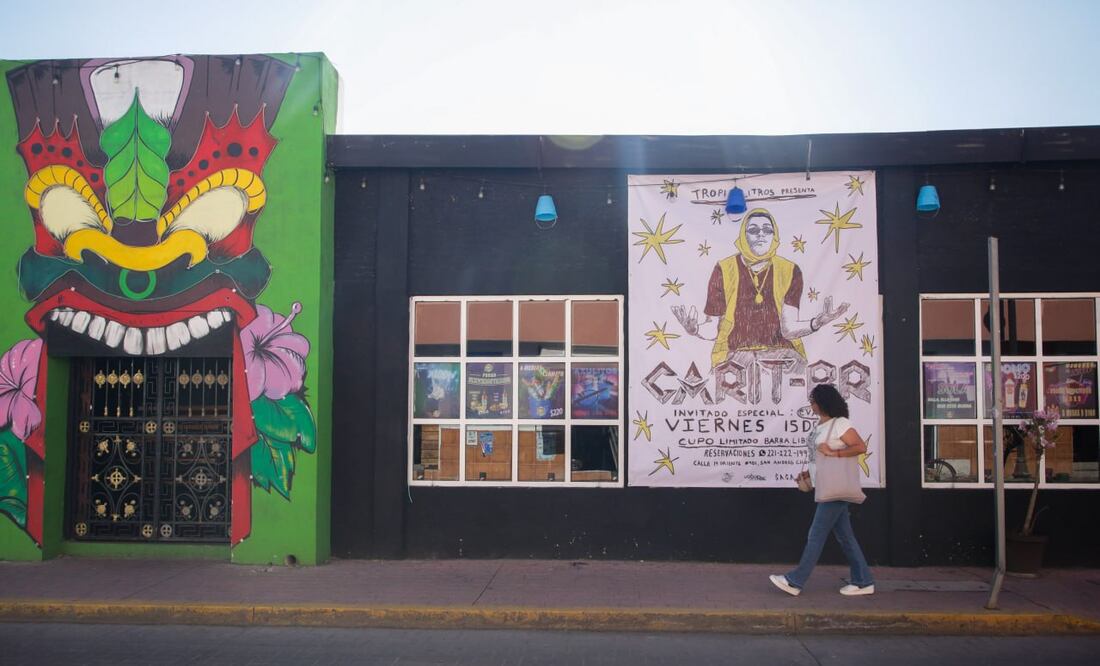 La 14 Oriente en San Andrés Cholula podría perder su vocación como zona de antros | Foto: EsImagen