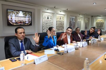 Comisión del Congreso aprueba renuncias de magistrados del Tribunal Superior de Justicia