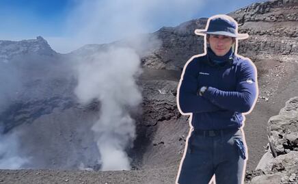 VIDEO Así se ve y se escucha el cráter del Volcán Popocatépetl