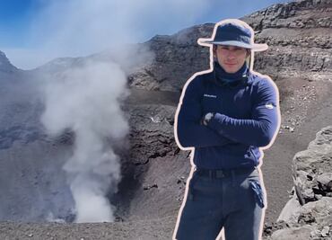 VIDEO Así se ve y se escucha el cráter del Volcán Popocatépetl