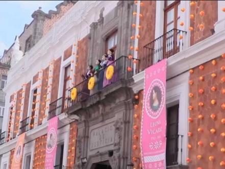Poder Judicial de Puebla dedica ofrenda a cuatro mujeres de la Independencia
