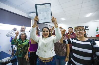 Tonantzin Fernández sí ganó en San Pedro Cholula