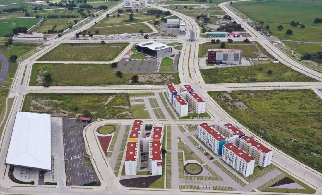 Olivia Salomón no logró que llegaran más empresas a la llamada Ciudad Modelo de San José Chiapa | Foto: Archivo El Universal Puebla