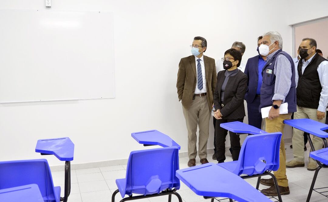 Los trabajos se realizan en los edificios MED2, MED3 y MED5 | Foto: BUAP