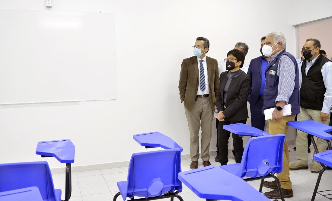 Los trabajos se realizan en los edificios MED2, MED3 y MED5 | Foto: BUAP