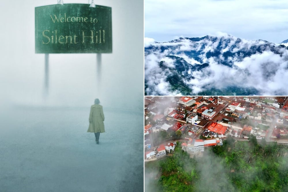 La neblina transforma el paisaje de este Pueblo Mágico de Puebla y crea una postal que recuerda a escenarios de terror | Foto: FB Sillent Hill / FB Zacatlán.com