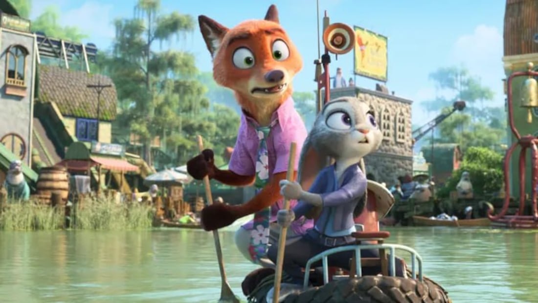 La animación es uno de los grandes logros del filme, con texturas, detalles y más animales en pantalla que en la entrega anterior | Foto: Disney