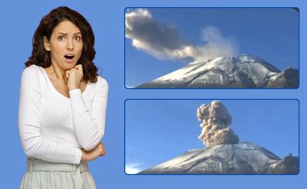VIDEO Volcán Popocatépetl sorprende con una explosión este viernes 25 de abril