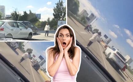 ¿Quién era y por qué corría una mujer en pleno Periférico Ecológico?