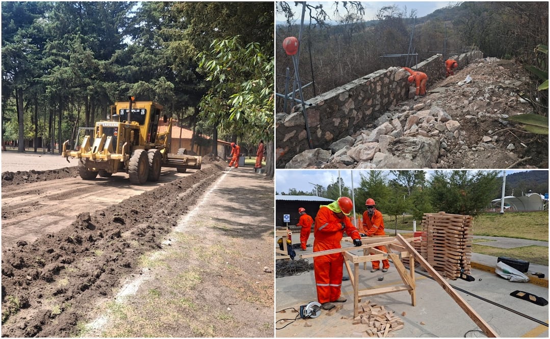 Se exhorta a los visitantes a extremar precauciones ante trabajos en proceso y presencia de maquinaria | Foto: Gobierno del Estado