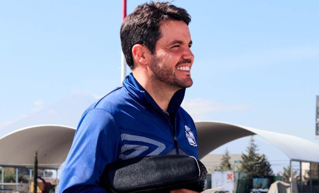 Nicolás Larcamón, director técnico del Club Puebla / Fotos: facebook.com/ClubPuebla