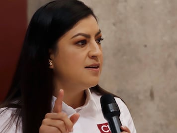 Claudia Rivera señala que amenazas provienen del gobierno estatal