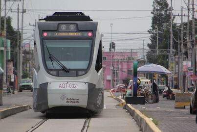 Tren Turístico Puebla-Cholula llega a su nueva casa en Veracruz