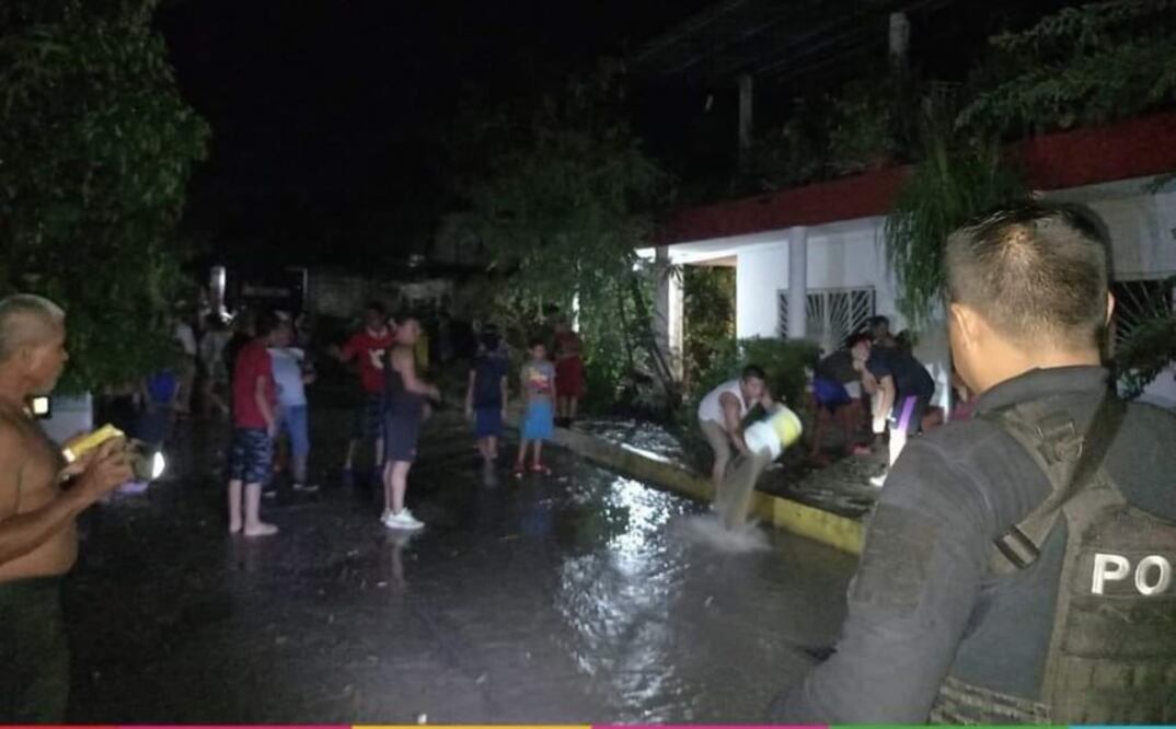 El municipio de Jalpan también resultó afectado por el huracán Otis | Foto: Ayuntamiento de Jalpan
