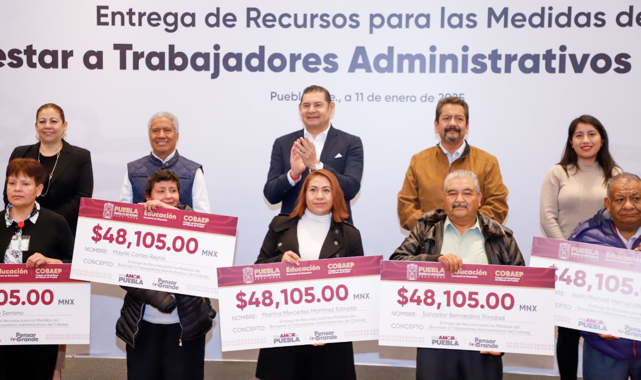 El gobernador sentenció que al personal del COBAEP se le tratará con dignidad / Foto: Gobierno del Estado