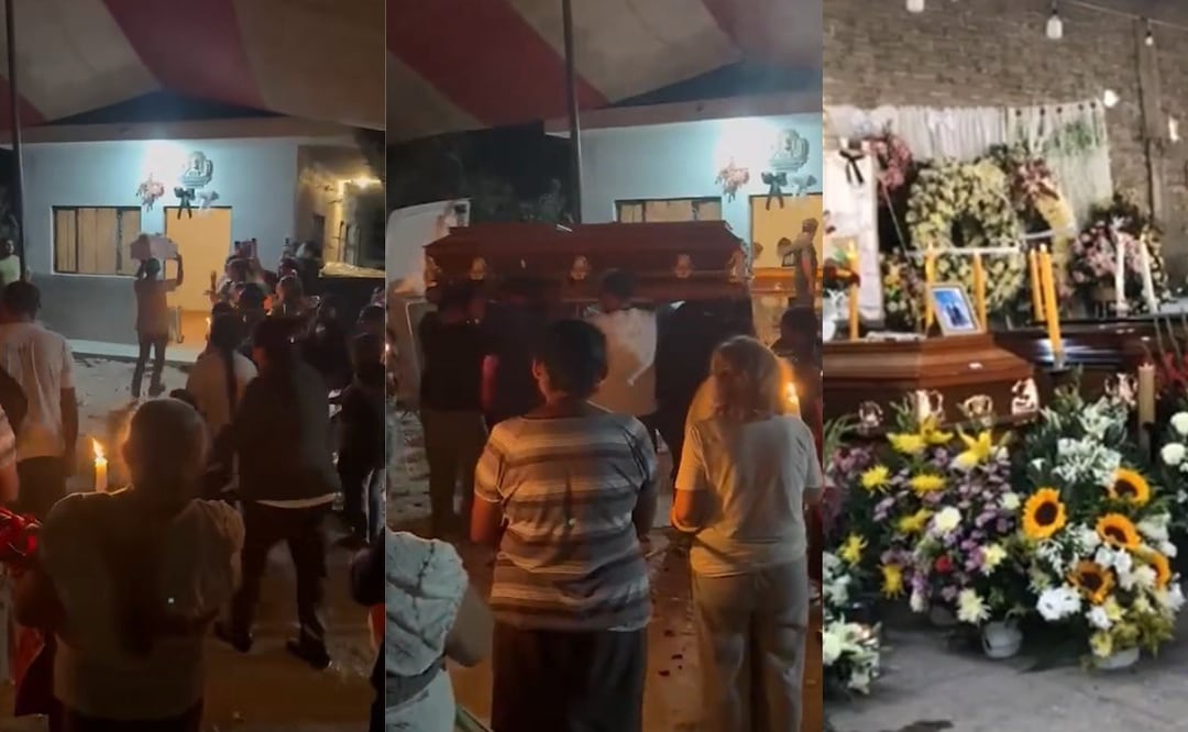 Las 10 víctimas de la masacre en Tehuitzingo ya fueron sepultadas en su comunidad | Foto: RRSS