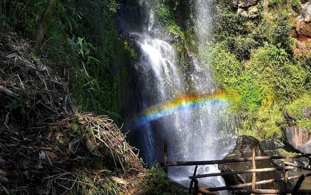 Cascada Arcoiris. Foto: Cascadas Paraíso