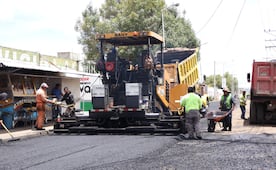 Inicia Gobierno Estatal pavimentación de seis vialidades más en la capital poblana