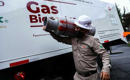 Repartidores del Gas Bienestar se manifiestan por salarios