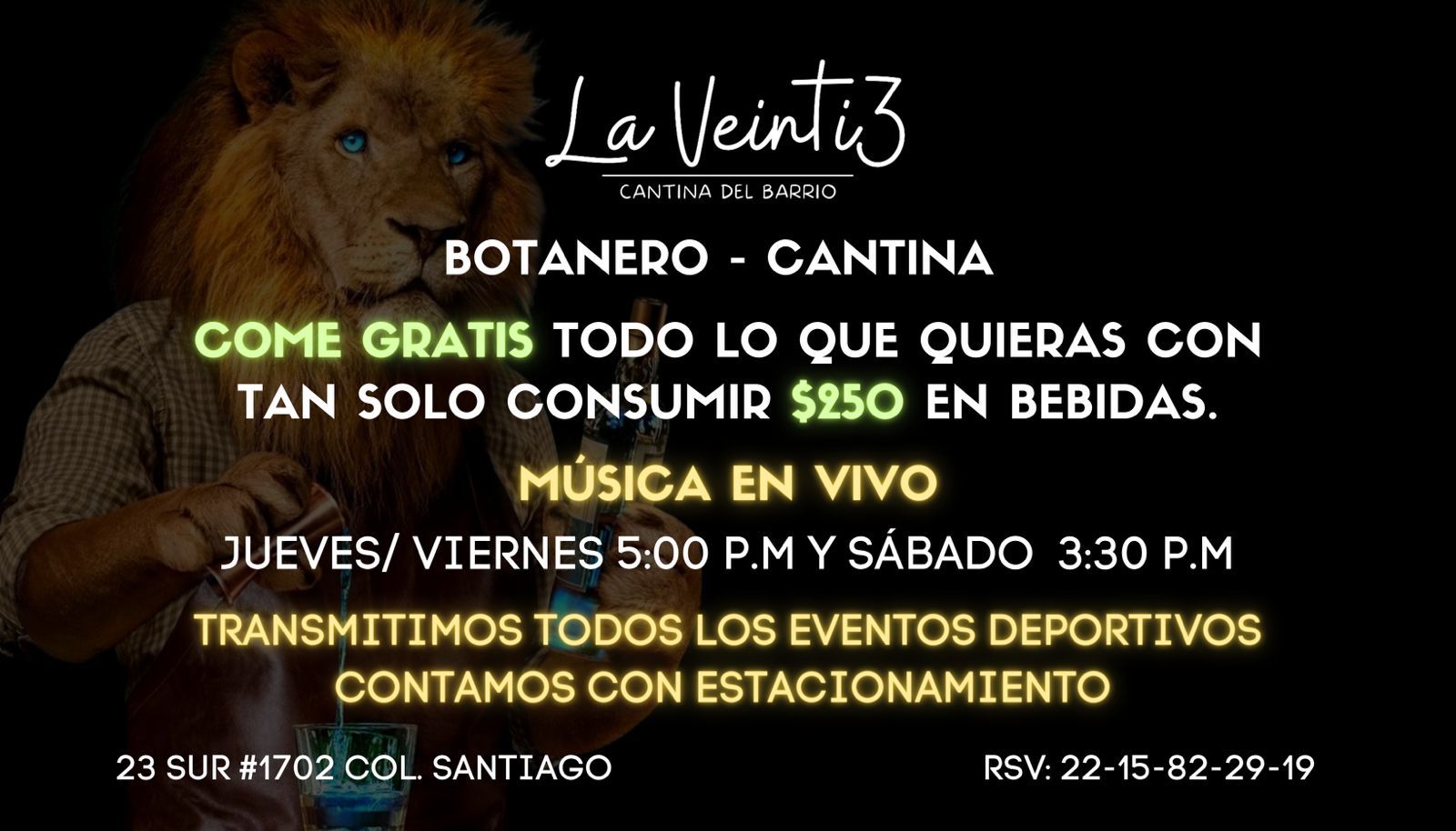 la veintirés