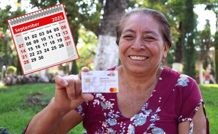 Calendario de pagos de la Pensión Bienestar del 1 al 25 de septiembre