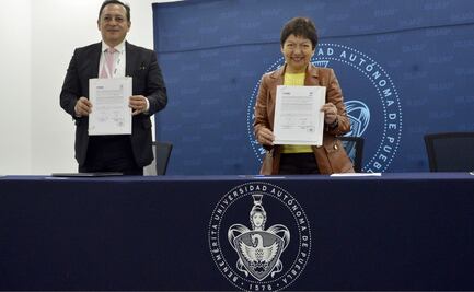 BUAP firma convenio con el INE