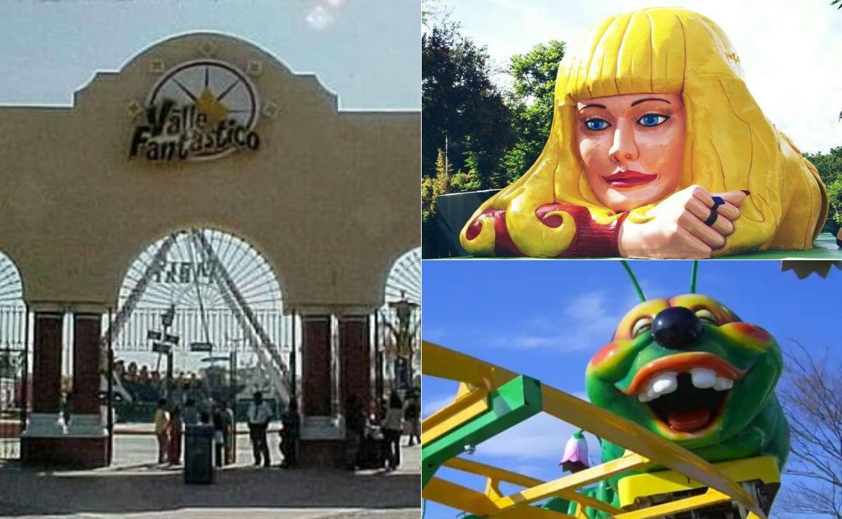 El parque de diversiones Valle Fantástico estaba donde ahora se ubica el Museo Internacional del Barroco | Foto: Facebook Valle Fantástico