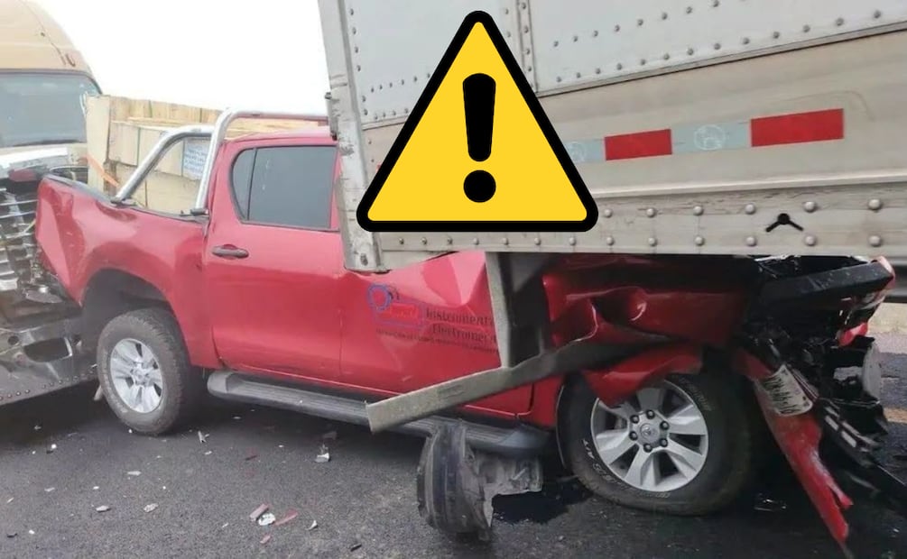 Debido a la presencia de una densa neblina y poca visibilidad, se registró un choque múltiple I Foto: RRSS